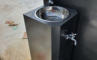 절수형 사각세정대(도색마감)